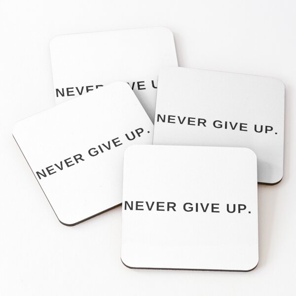 Item preview, Never Give Up designed and sold by Redone Dzn.