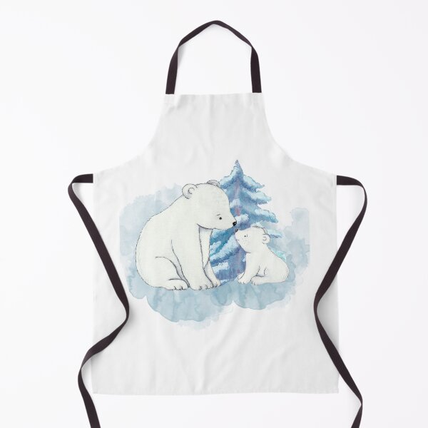 Item preview, Polar bear mom and baby designed and sold by cutefairyland.