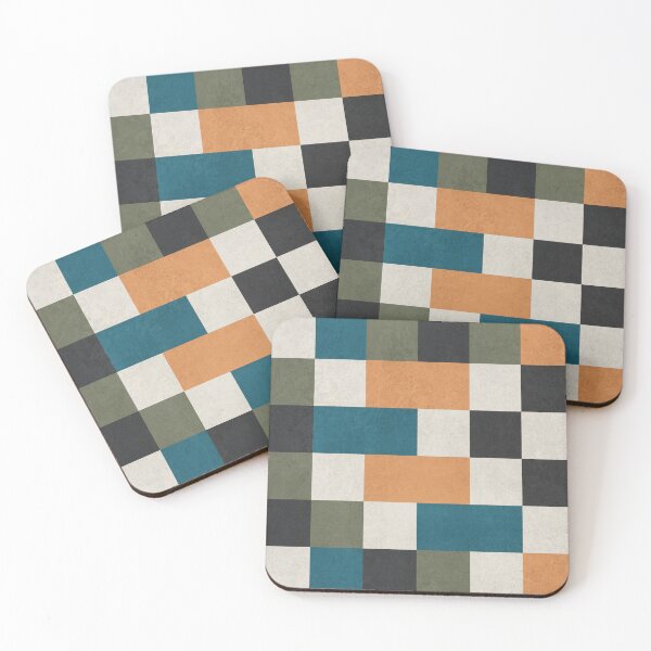 Item preview, Nordic Scandinavian Square Geometric Shape designed and sold by qawistz.