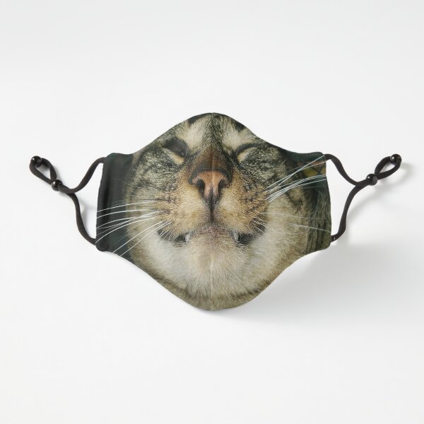 Grinning cat photo Fitted 3-Layer