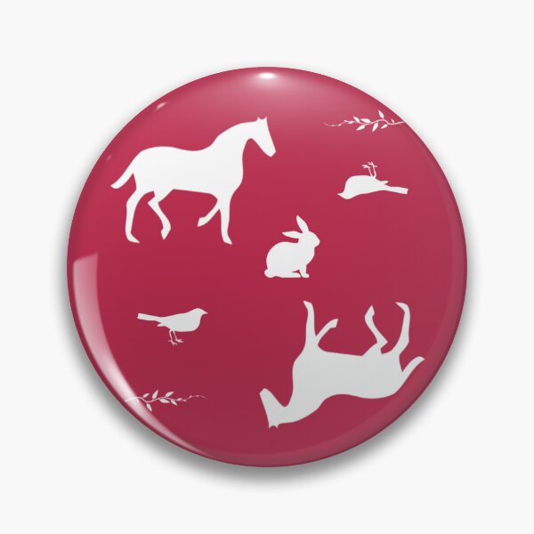 Item preview, Horse Pattern, Viva Magenta designed and sold by Tanya Zevallos.