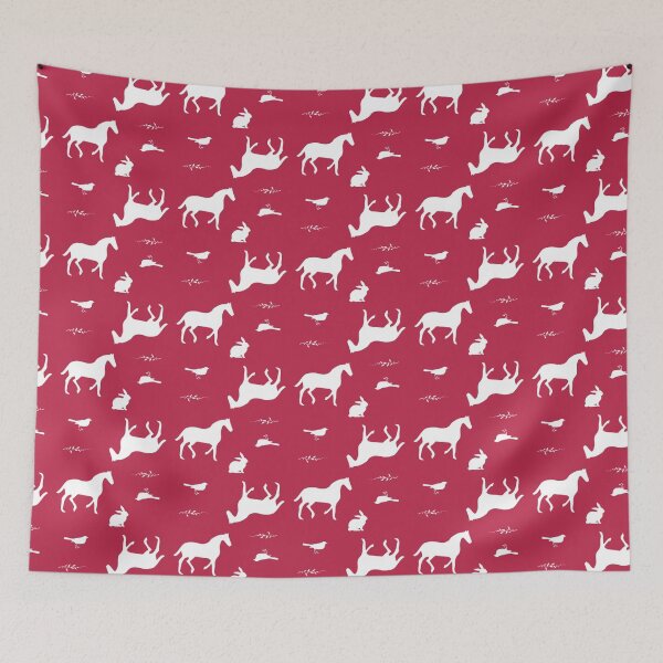 Item preview, Horse Pattern, Viva Magenta designed and sold by Tanya Zevallos.
