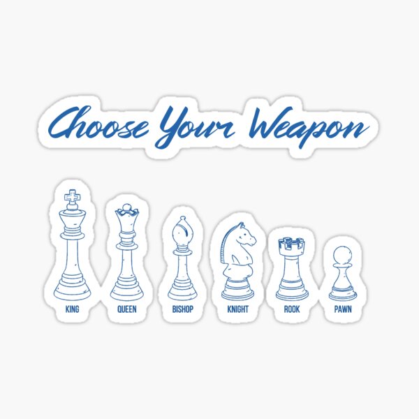 Wählen Sie Ihre Waffe 3 Sticker
