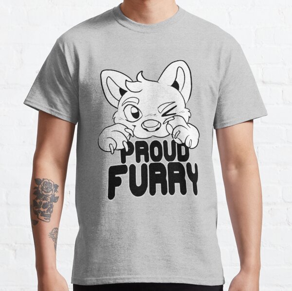 Proud Furry T Shirt By Trashfeline Redbubble 