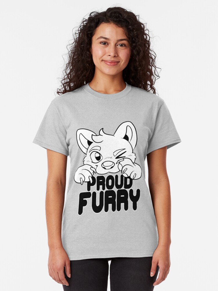 Proud Furry T Shirt By Trashfeline Redbubble 