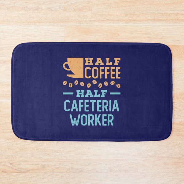 Item preview, Half Coffee Half Cafeteria Worker designed and sold by jaygo.