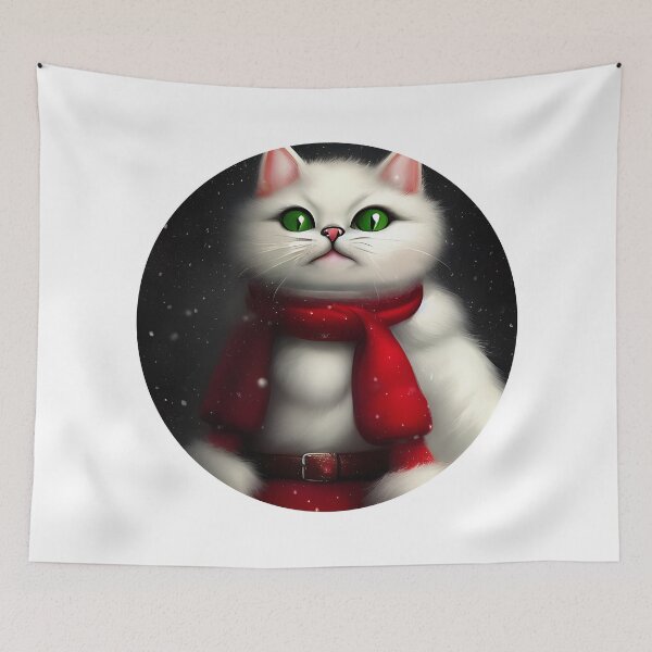 Item preview, All i want for christmas is sleep cat designed and sold by ArtificialCraft.