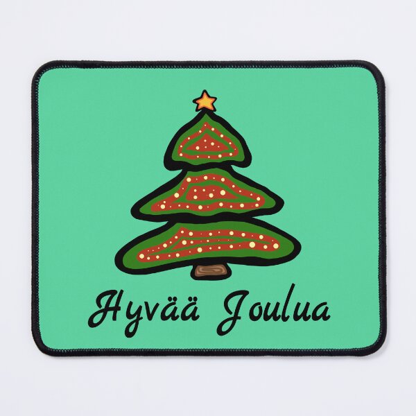 Item preview, Finnish Christmas Finland Tree Finn Greeting Hyvää Joulua designed and sold by MagicBoutique.