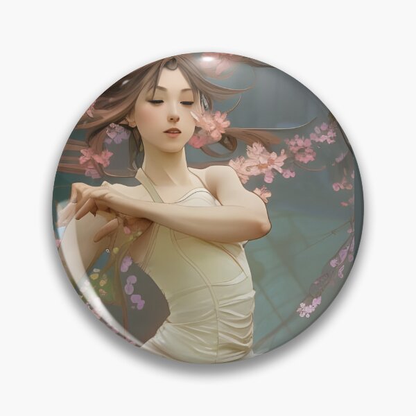 Item preview, Ballerina Anime dancing with blossoms design  designed and sold by M-Infinite.