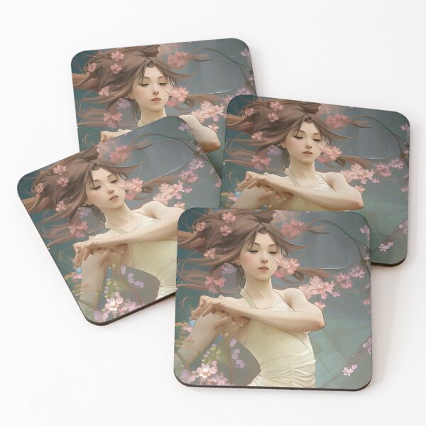 Item preview, Ballerina Anime dancing with blossoms design  designed and sold by M-Infinite.