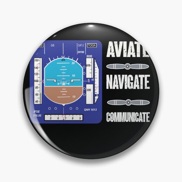 Item preview, Aviation Aviator Design Artificial Horizon designed and sold by sbachstroem.