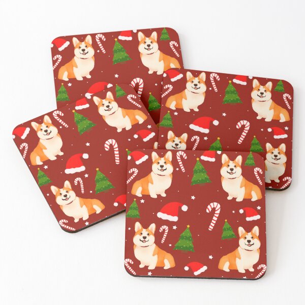 Item preview, Corgi Christmas Pattern designed and sold by Ameliamaar.