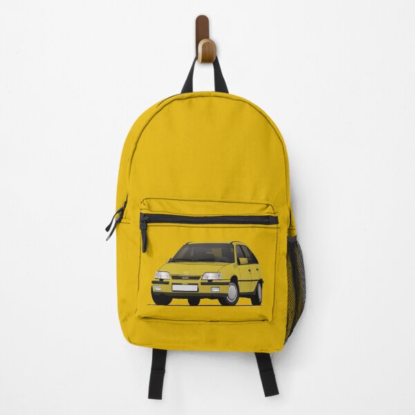 Item preview, Yellow Kadett E GSi car illustration designed and sold by knappidesign.