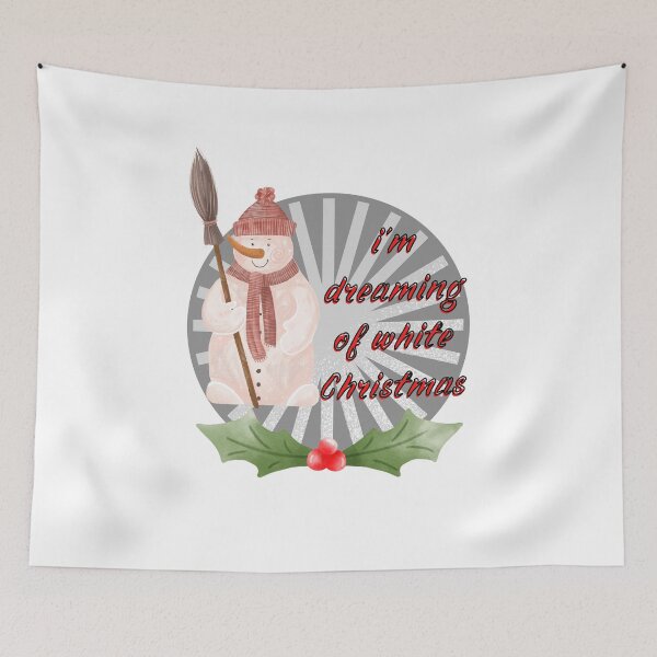 Item preview, Funny Snowman With Mustache And Carrot designed and sold by ROBOUE.