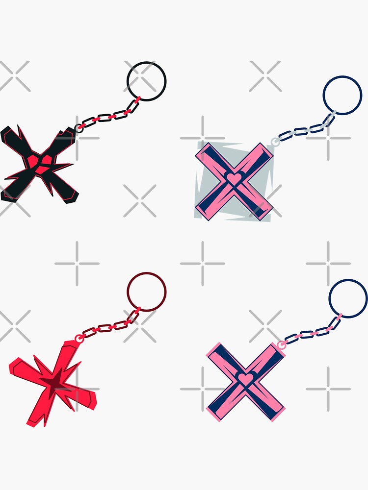 "TXT FIGHT or ESCAPE & Thursday’s Child (keychains pack)" Sticker for Sale by smallkore