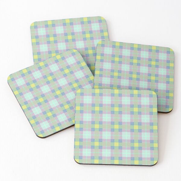 Item preview,  Blue and yellow checkered pattern. designed and sold by MirBer.