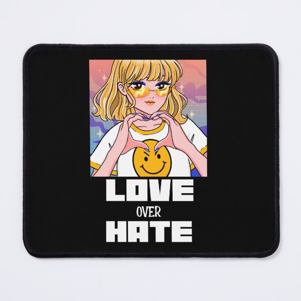 Item preview, Love over Hate designed and sold by thedazzlingmonk.