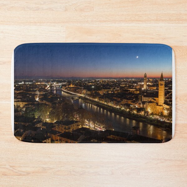 Item preview, Sunset in Verona Italy designed and sold by pietrofoto.
