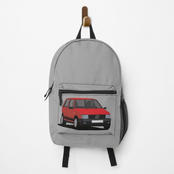 Item preview, Red Uno / Mille  Mk1 Turbo illustration designed and sold by knappidesign.