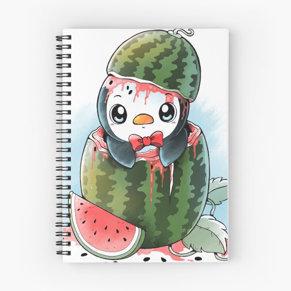 Item preview, Melon penguin designed and sold by VallinArt.