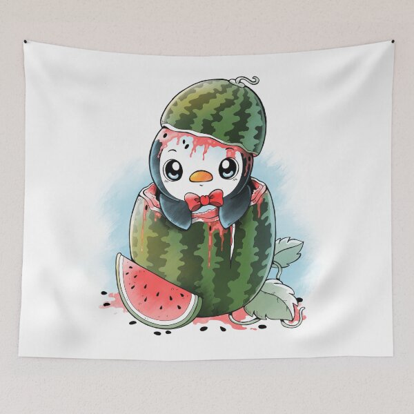 Aperçu de l'œuvre Melon penguin créée et vendue par VallinArt.