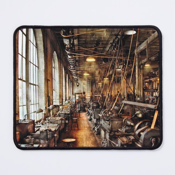 Item preview, Machinist - Machine Shop Circa 1900's designed and sold by Mike Savad Photography.