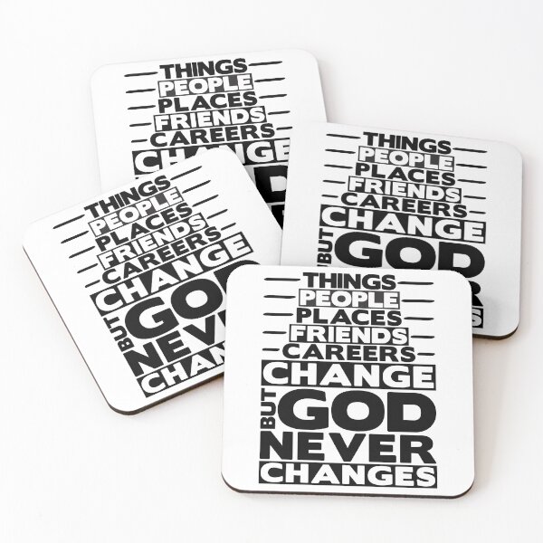 Item preview, But God Never Changes designed and sold by plushism.