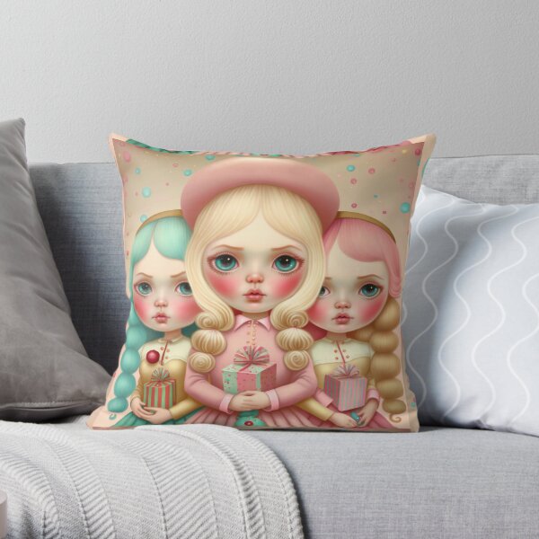 Friends & Gifts Throw Pillow