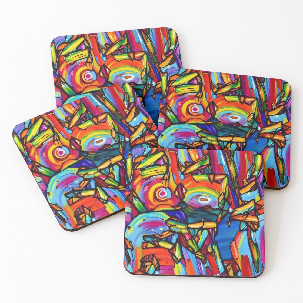 Item preview, Coasters (Set of 4) designed and sold by AbstractWave.