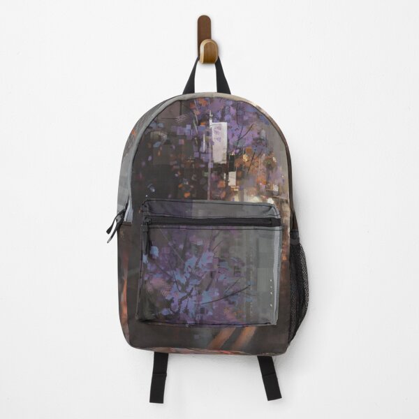Item preview, a rainy street illustration  designed and sold by kimbongjune.