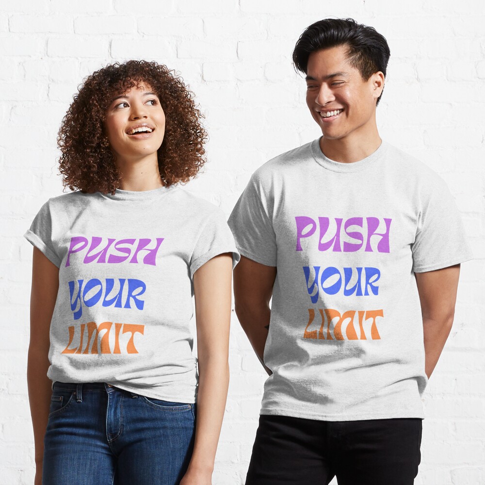 Women's Performance T-shirts, Push Your Limits