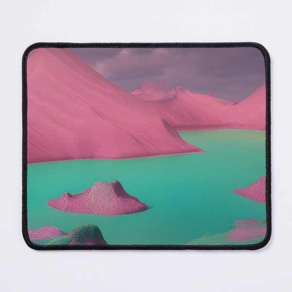 Item preview, Pink Landscape designed and sold by Poetic Patterns Studio.
