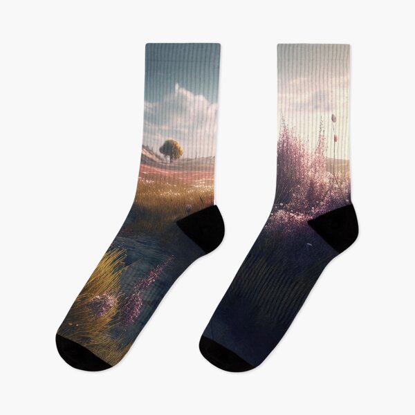 Item preview, Country side landscape painting designed and sold by RK - Shop.