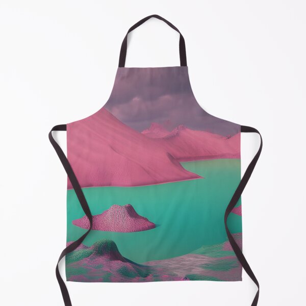 Item preview, Pink Landscape designed and sold by Poetic Patterns Studio.