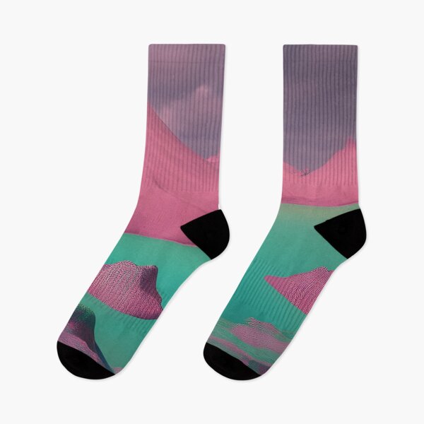 Item preview, Pink Landscape designed and sold by Poetic Patterns Studio.