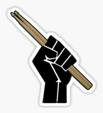 Fight for your right to drum............... Sticker