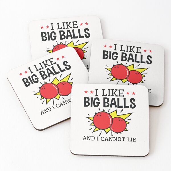 Item preview, I Like Big Balls and I Can Lie Funny Bowling designed and sold by jaygo.