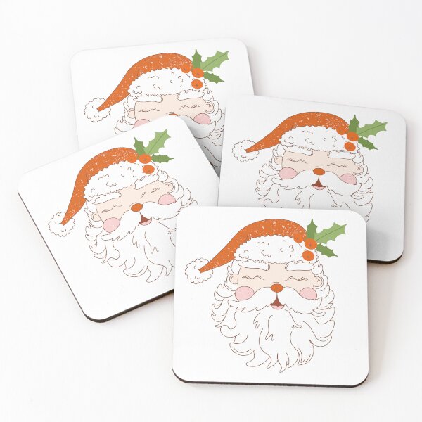 Item preview, Retro vintage Christmas Santa. Groovy Santa Claus. designed and sold by CoCoArt-Ua.