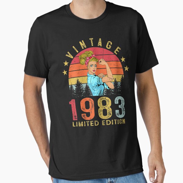 Vintage 1982 T-Shirt Limited Edition Men Women - 38 Birthday T-Shirt Vintage 1982 T-Shirt Limited Edition Men Women - 38 Birthday T-Shirt