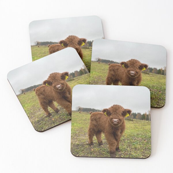 Artikelvorschau, Scottish Highland Cattle Calf 4128 entworfen und verkauft von SaarelaHighland.