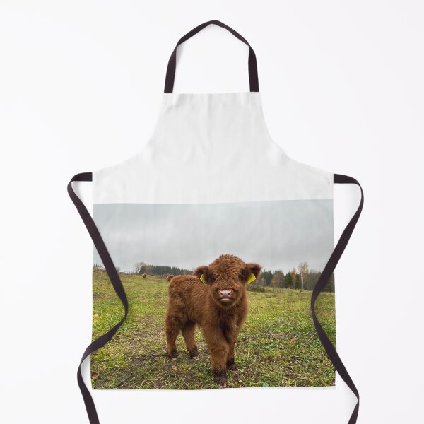 Aperçu de l'œuvre Scottish Highland Cattle Calf 4128 créée et vendue par SaarelaHighland.