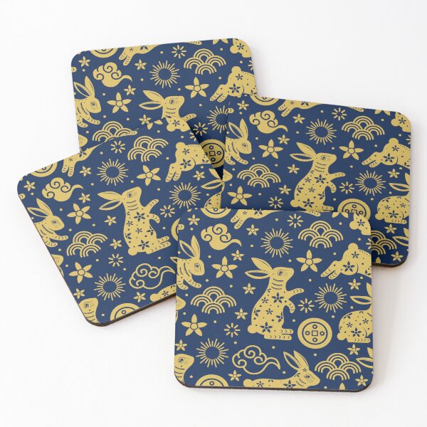 Item preview, Rabbit Element (Blue) designed and sold by ExploreTheBasic.