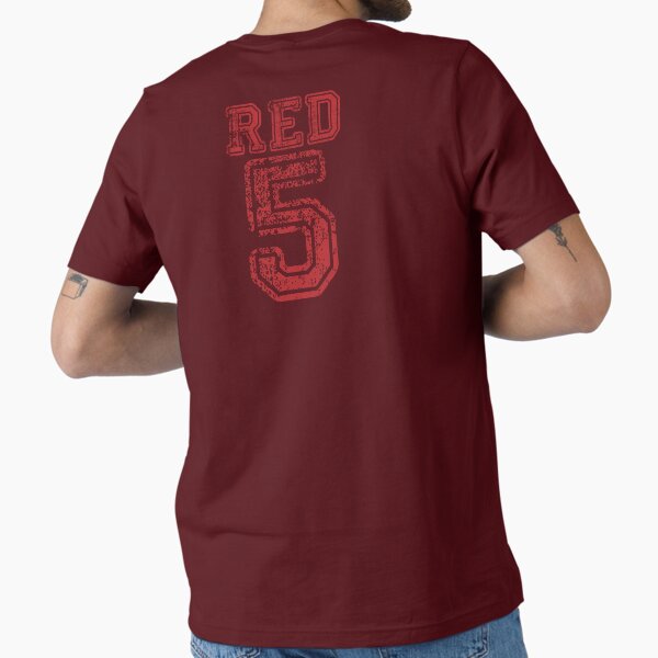Vista previa del artículo con la obra «Rojo 5», diseñado y vendido por televisiontees.