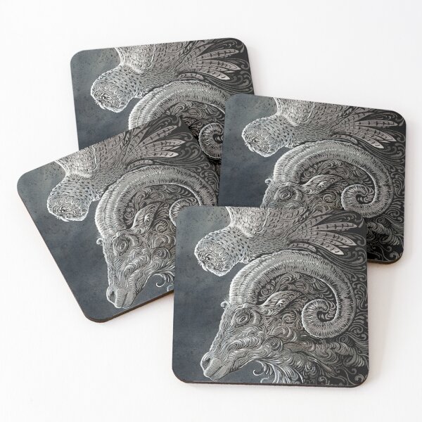 Item preview, Owl and Ram designed and sold by Ty Meier.
