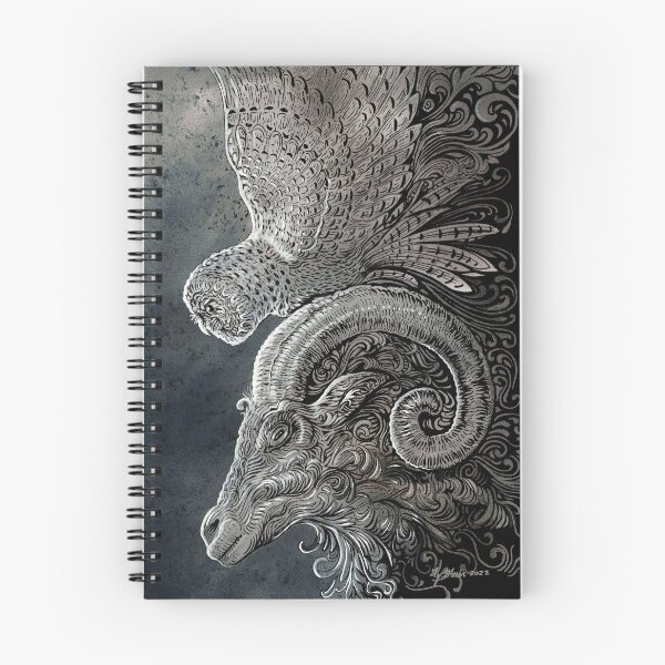 Item preview, Owl and Ram designed and sold by Ty Meier.