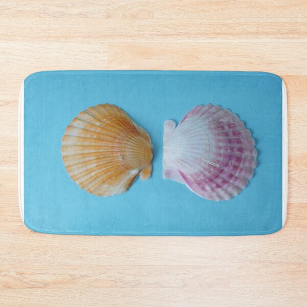 Item preview, Scallop Shells on Sea Blue designed and sold by Stephen Frost.