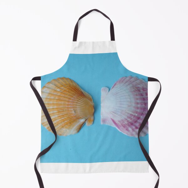 Item preview, Scallop Shells on Sea Blue designed and sold by Stephen Frost.