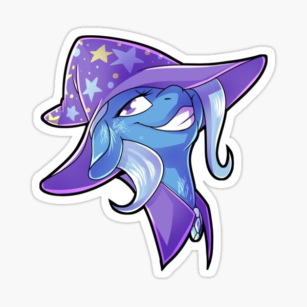 Trixie Bust Sticker