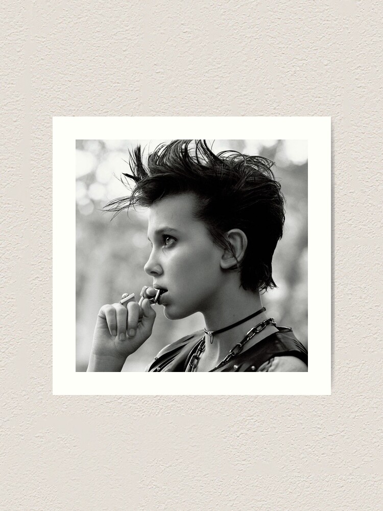 Millie Bobby Brown - Aesthetic Sticker for Sale by cameronbaba