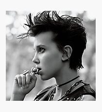 Millie Bobby Brown - Aesthetic Photographic Print